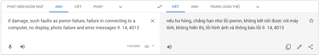 Googe Dịch